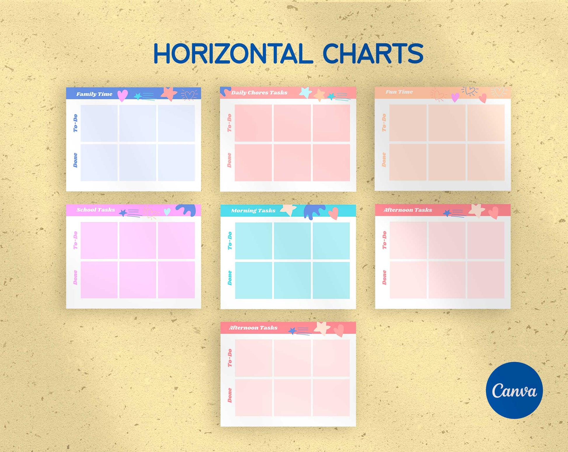 225+ Customizable Kids' Activity & Chore Cards - PLR Bundle