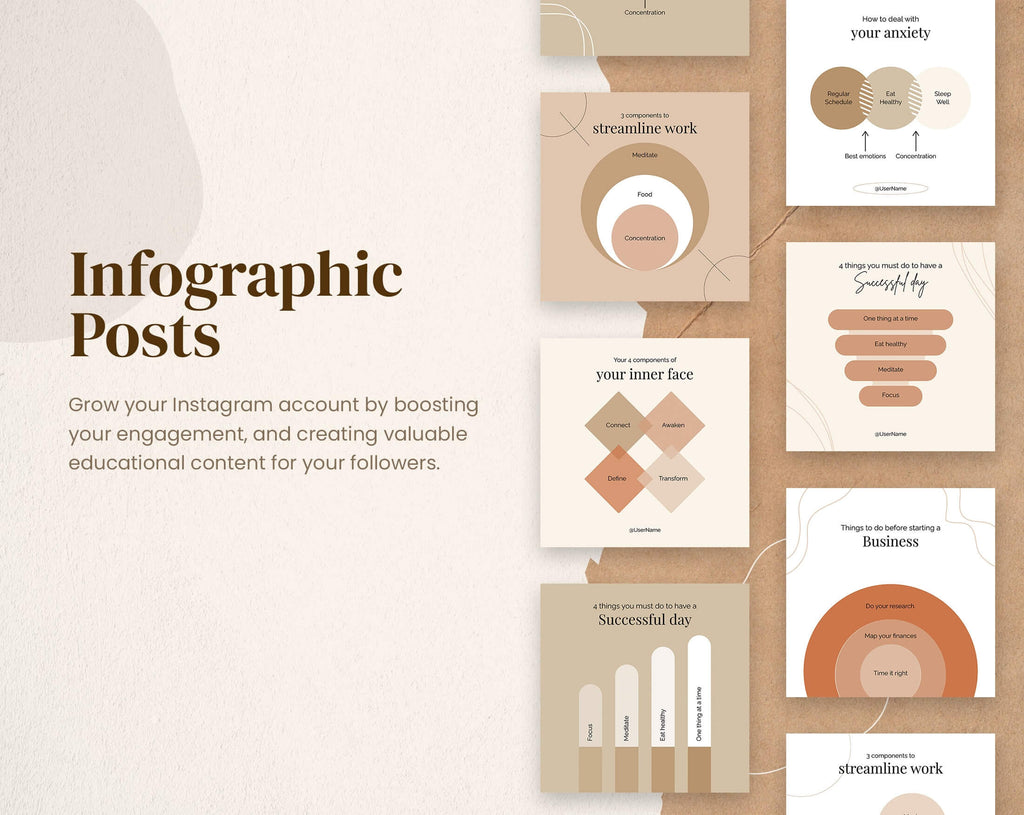 Instagram Engagement Templates - PLR Bundle