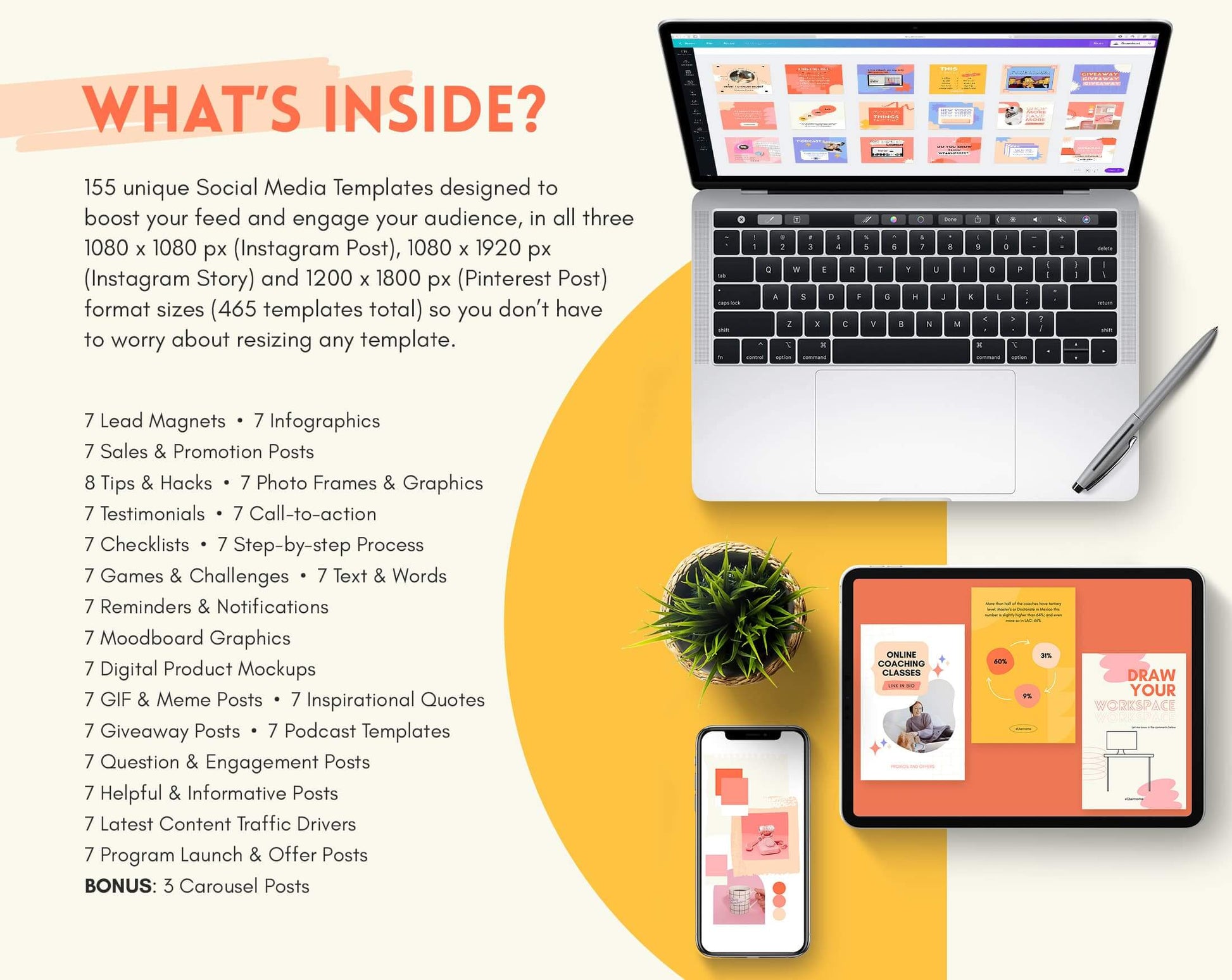 Glam Social Media - PLR Bundle