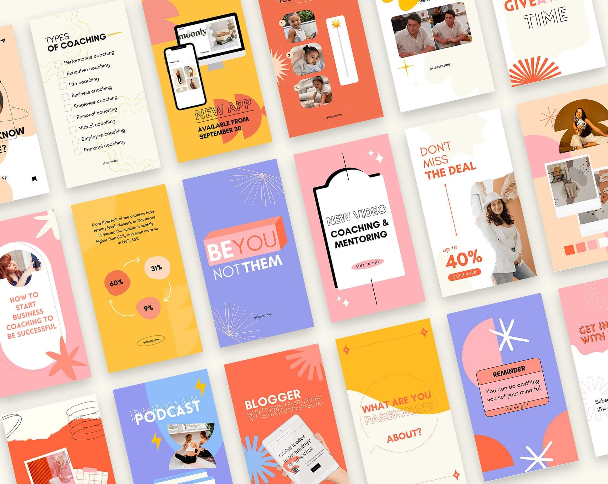 Glam Social Media - PLR Bundle
