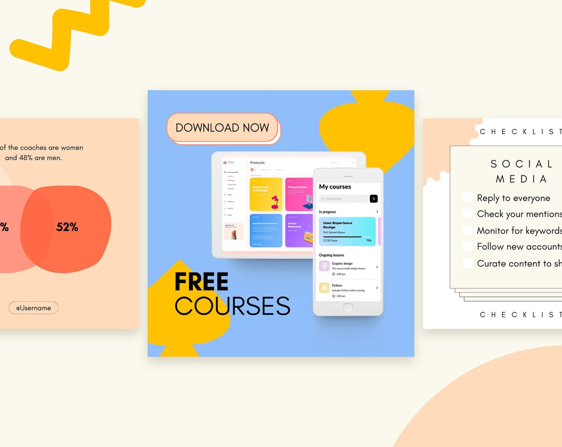 Glam Social Media - PLR Bundle