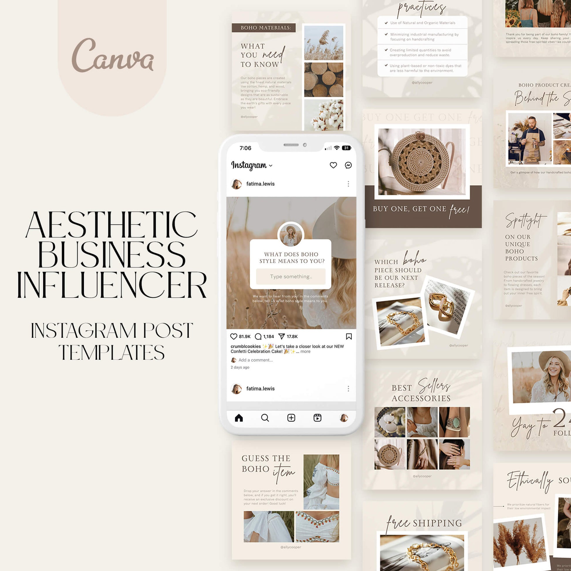 Instagram Posts for Service Businesses - PLR Bundle