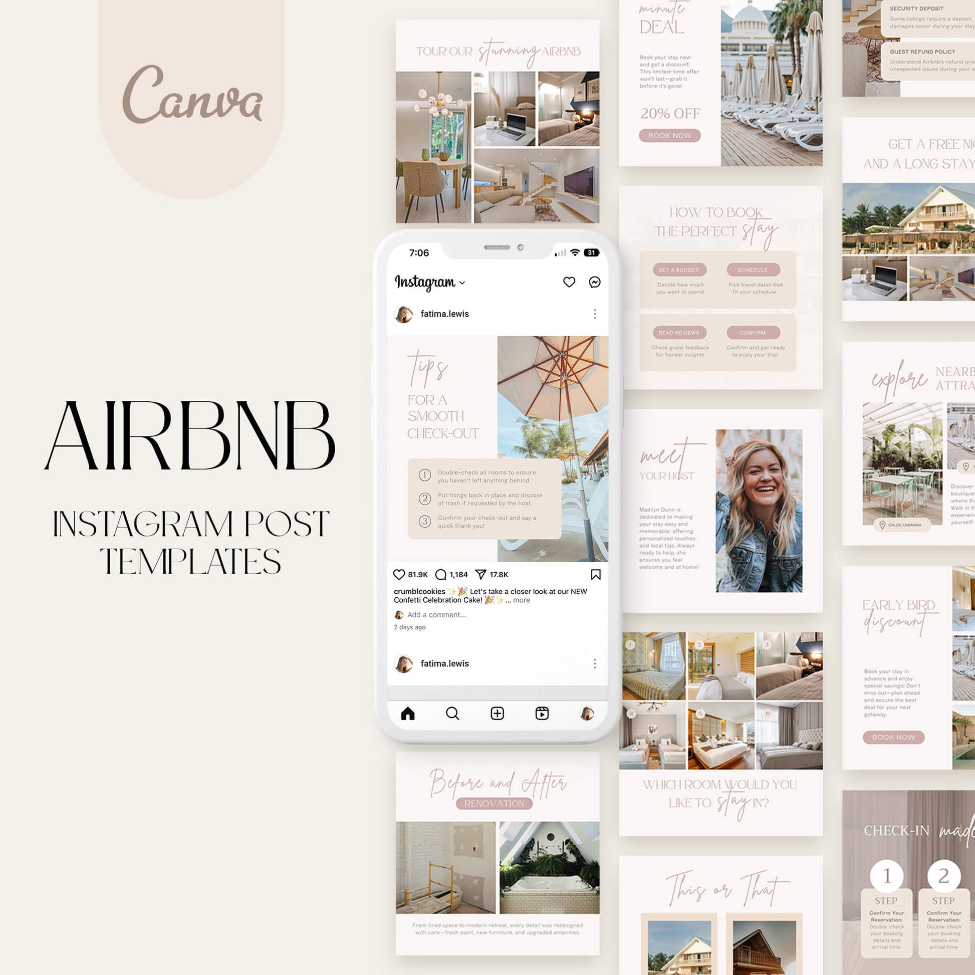 Instagram Posts for Service Businesses - PLR Bundle