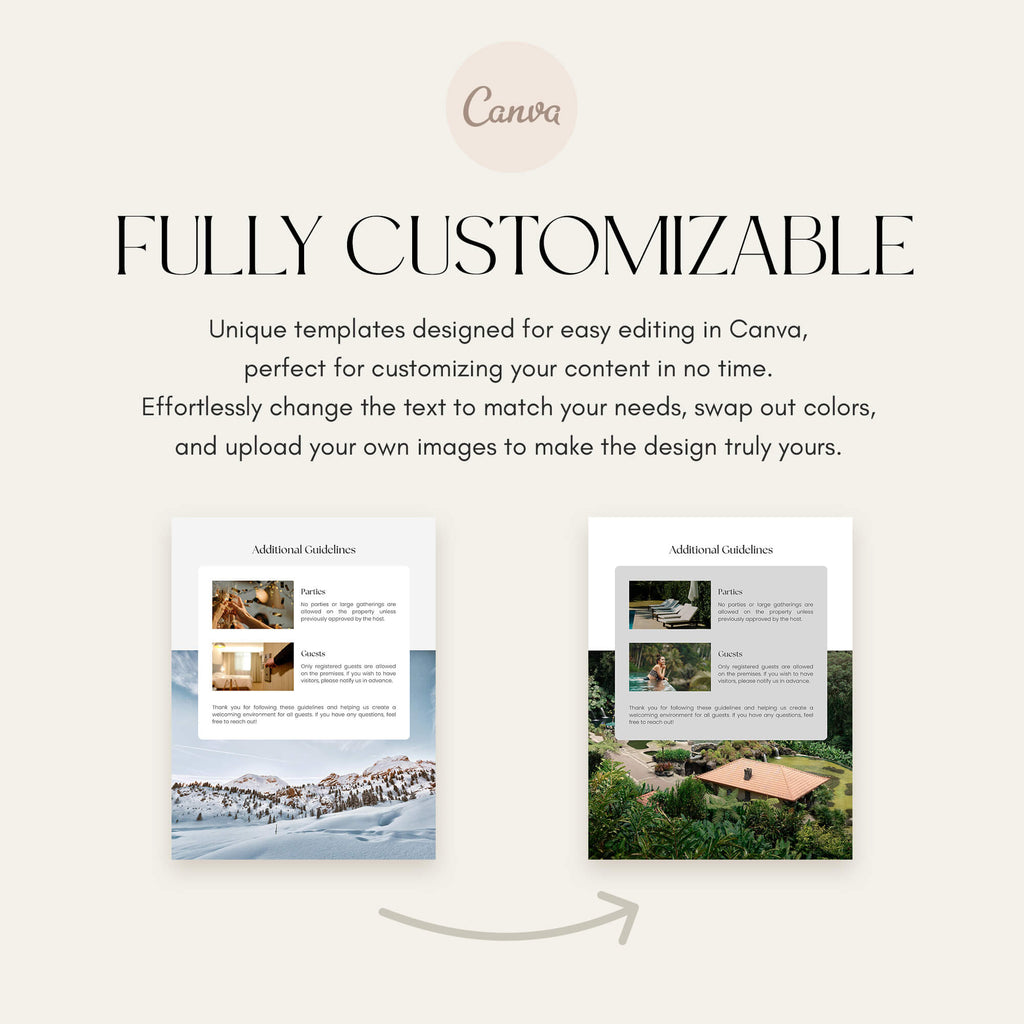 Airbnb Welcome Book Templates - PLR Bundle