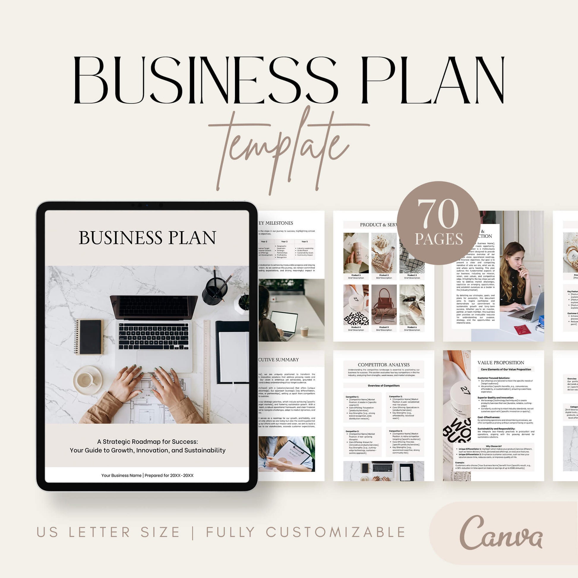 Business Plan Templates - PLR Bundle