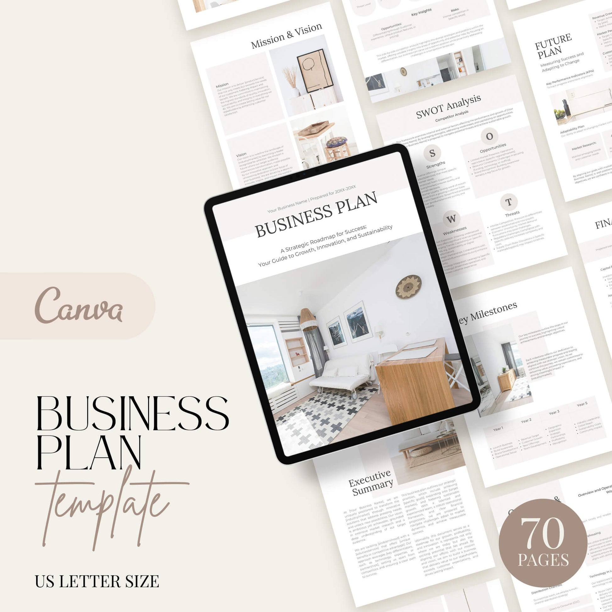 Business Plan Templates - PLR Bundle