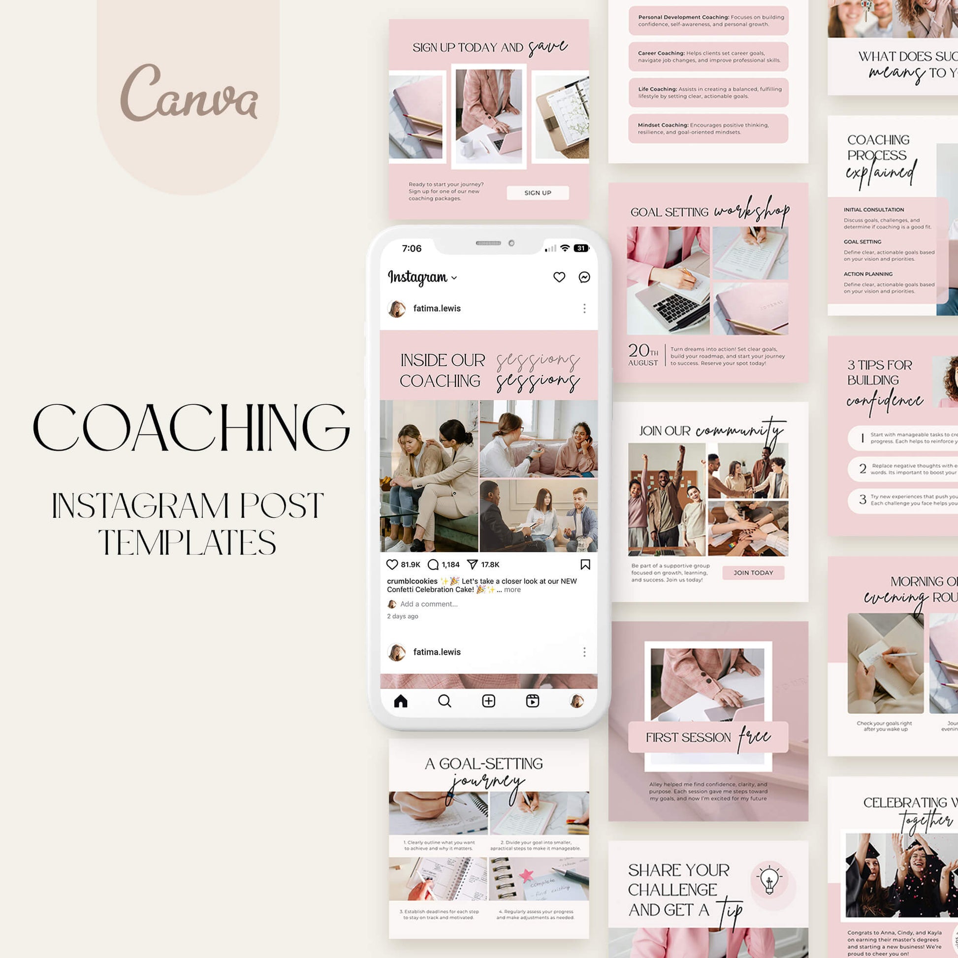 Instagram Posts for Service Businesses - PLR Bundle