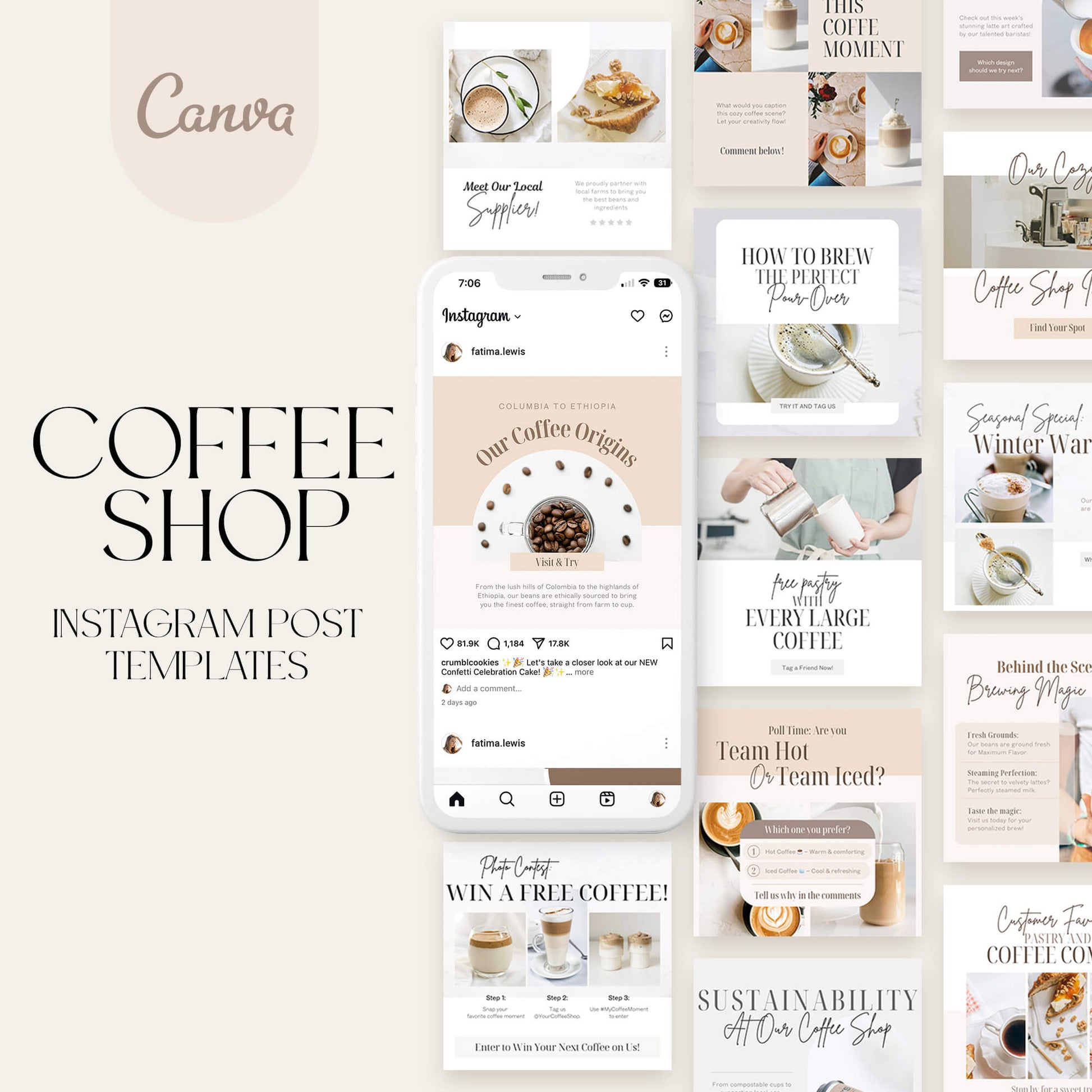 Instagram Posts for Service Businesses - PLR Bundle