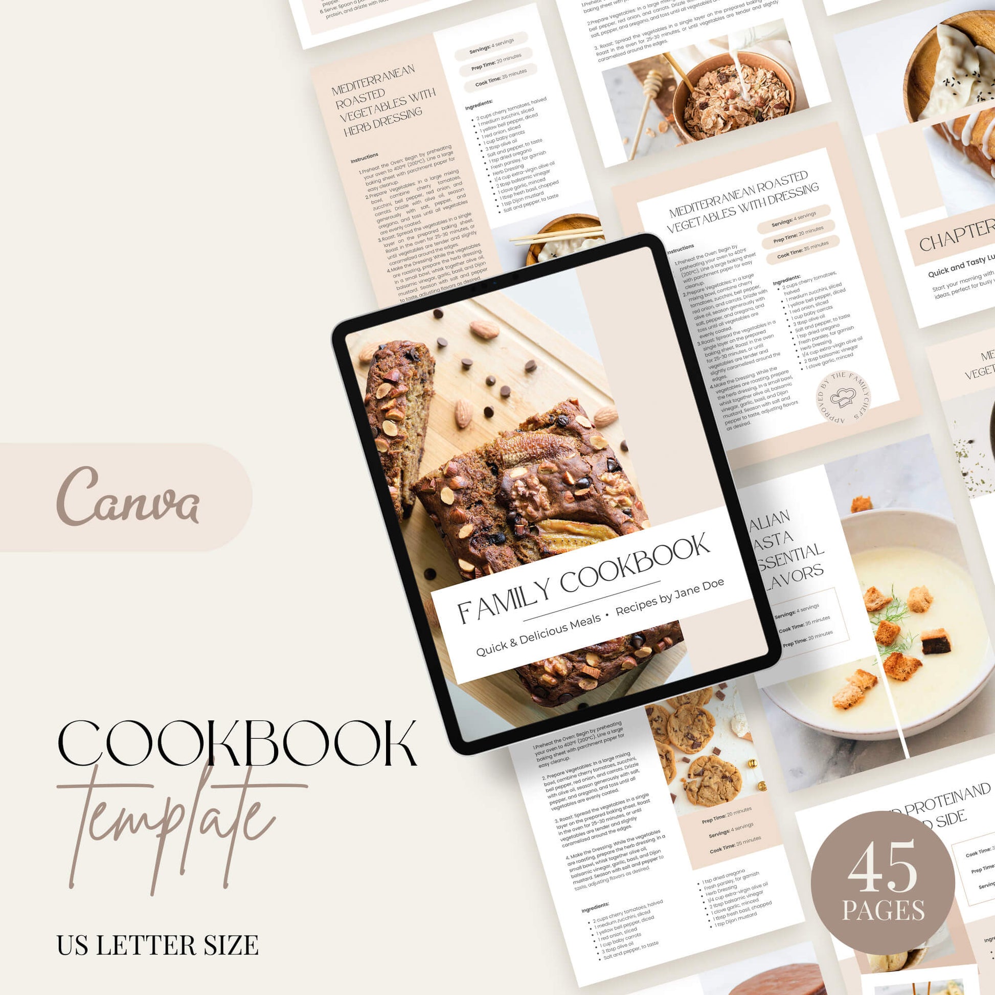 Cookbook Templates - PLR Bundle