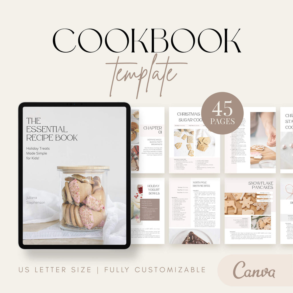 Cookbook Templates - PLR Bundle