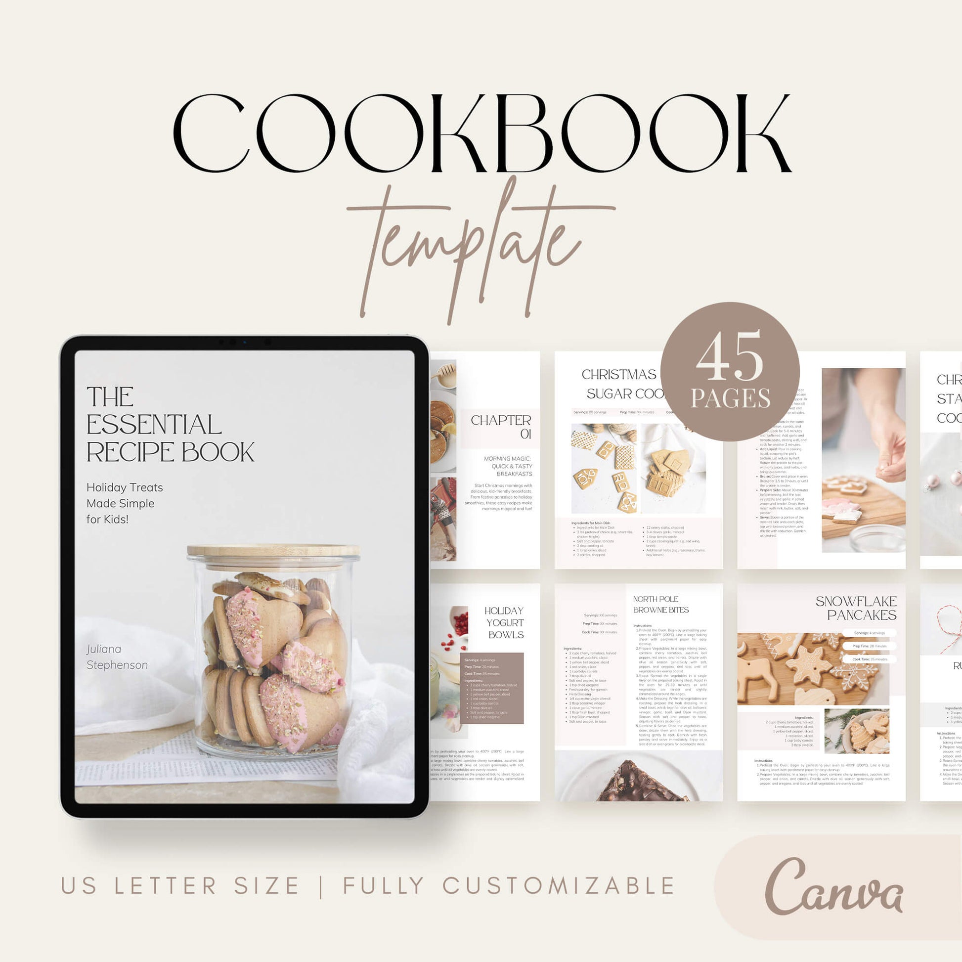Cookbook Templates - PLR Bundle