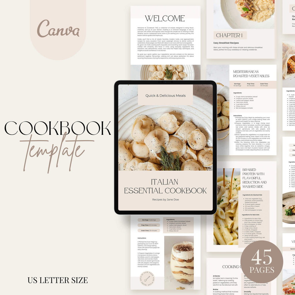 Cookbook Templates - PLR Bundle