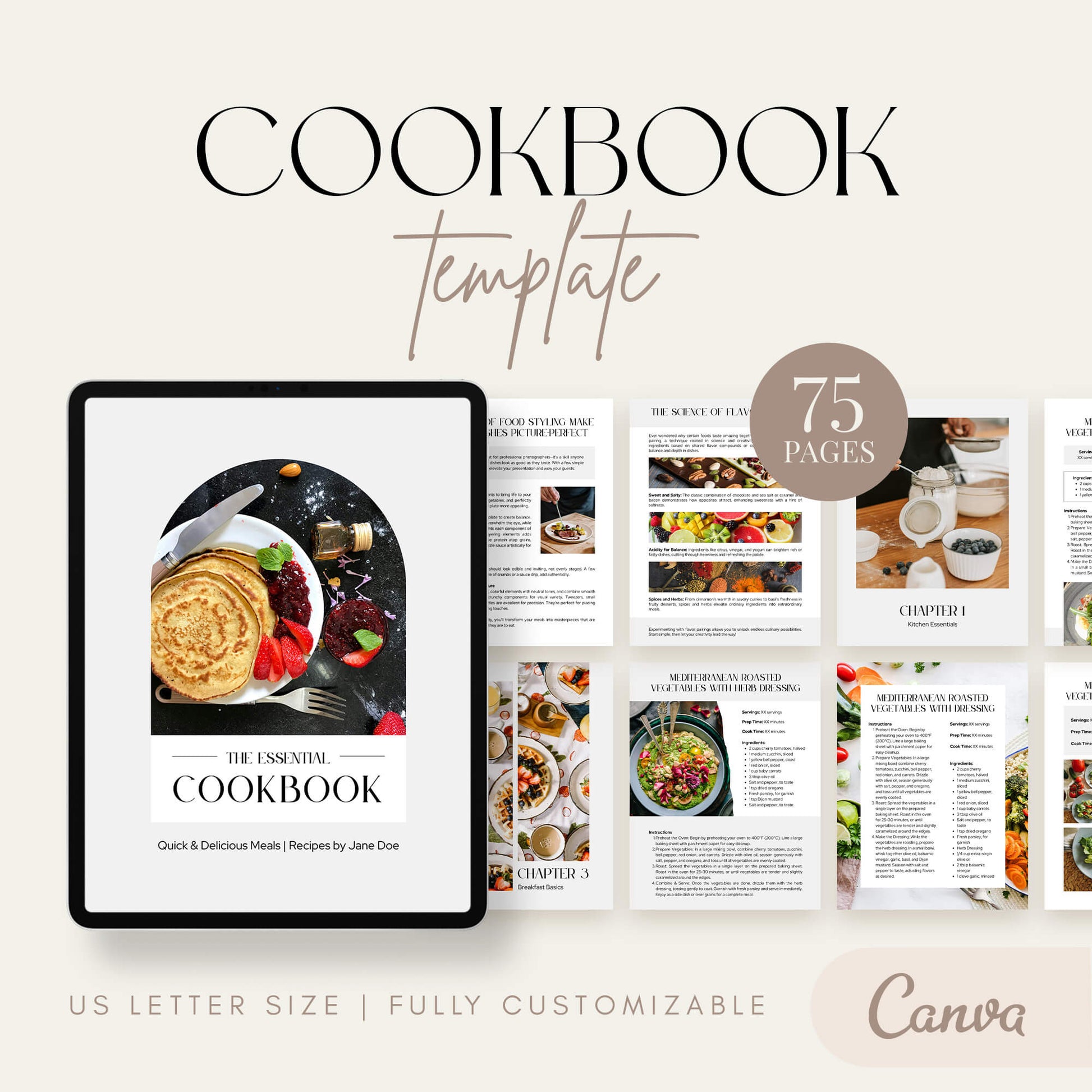 Cookbook Templates - PLR Bundle