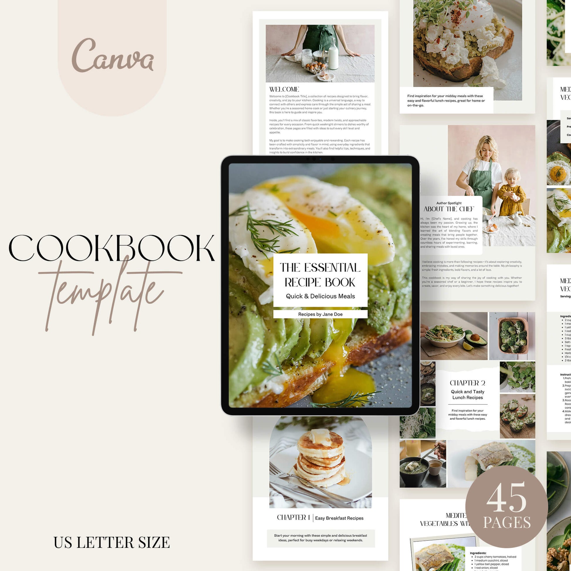 Cookbook Templates - PLR Bundle