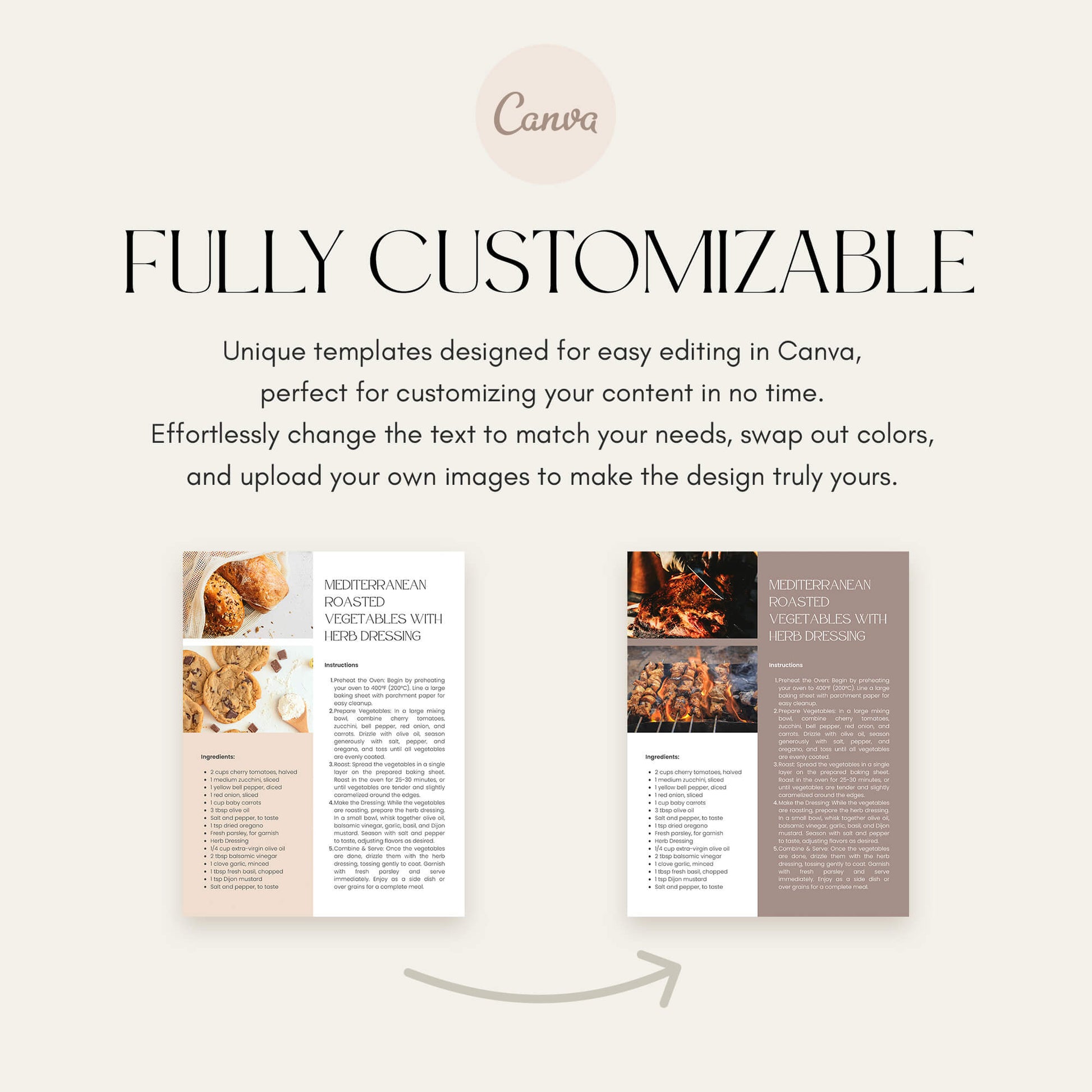 Cookbook Templates - PLR Bundle