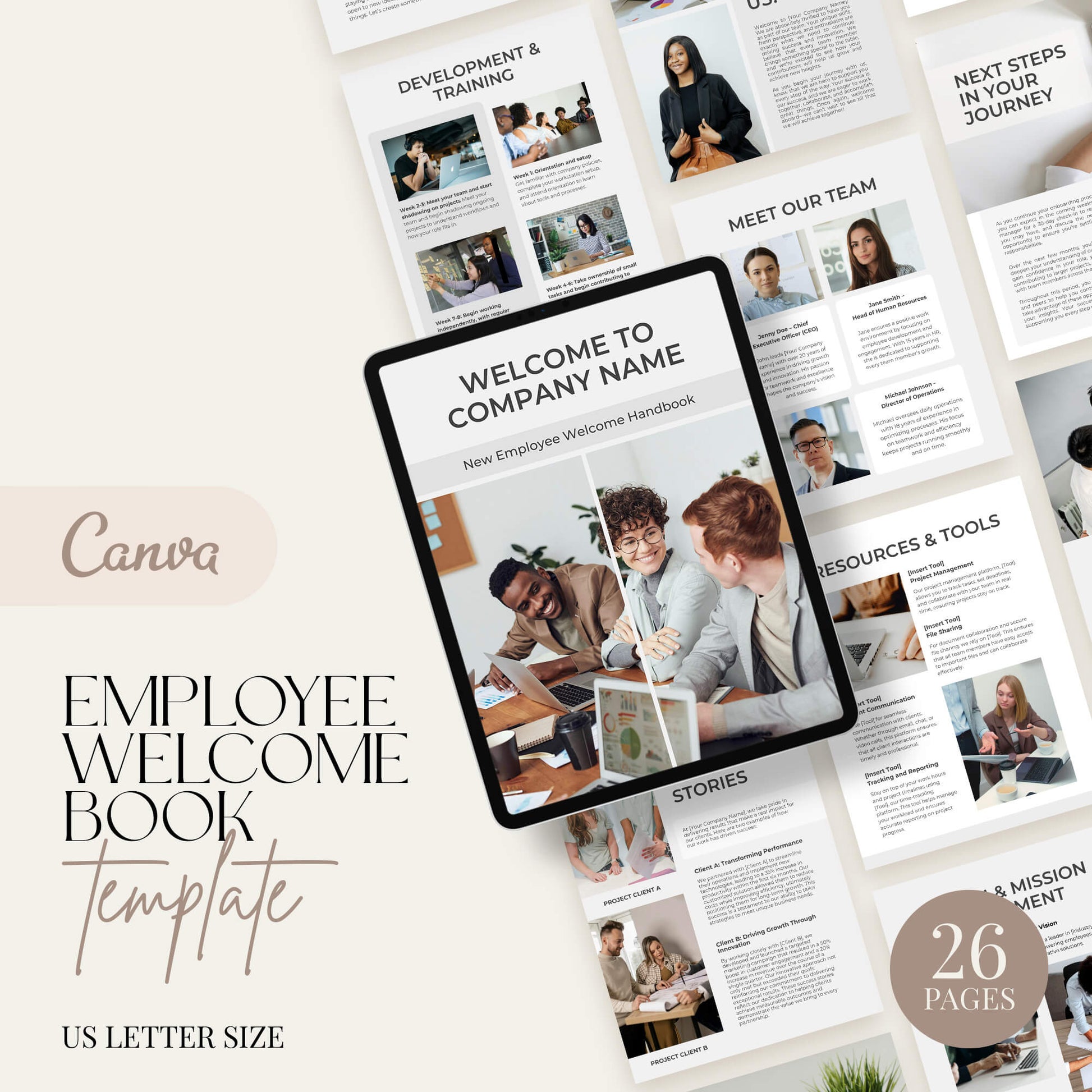Employee Welcome Books - PLR Bundle
