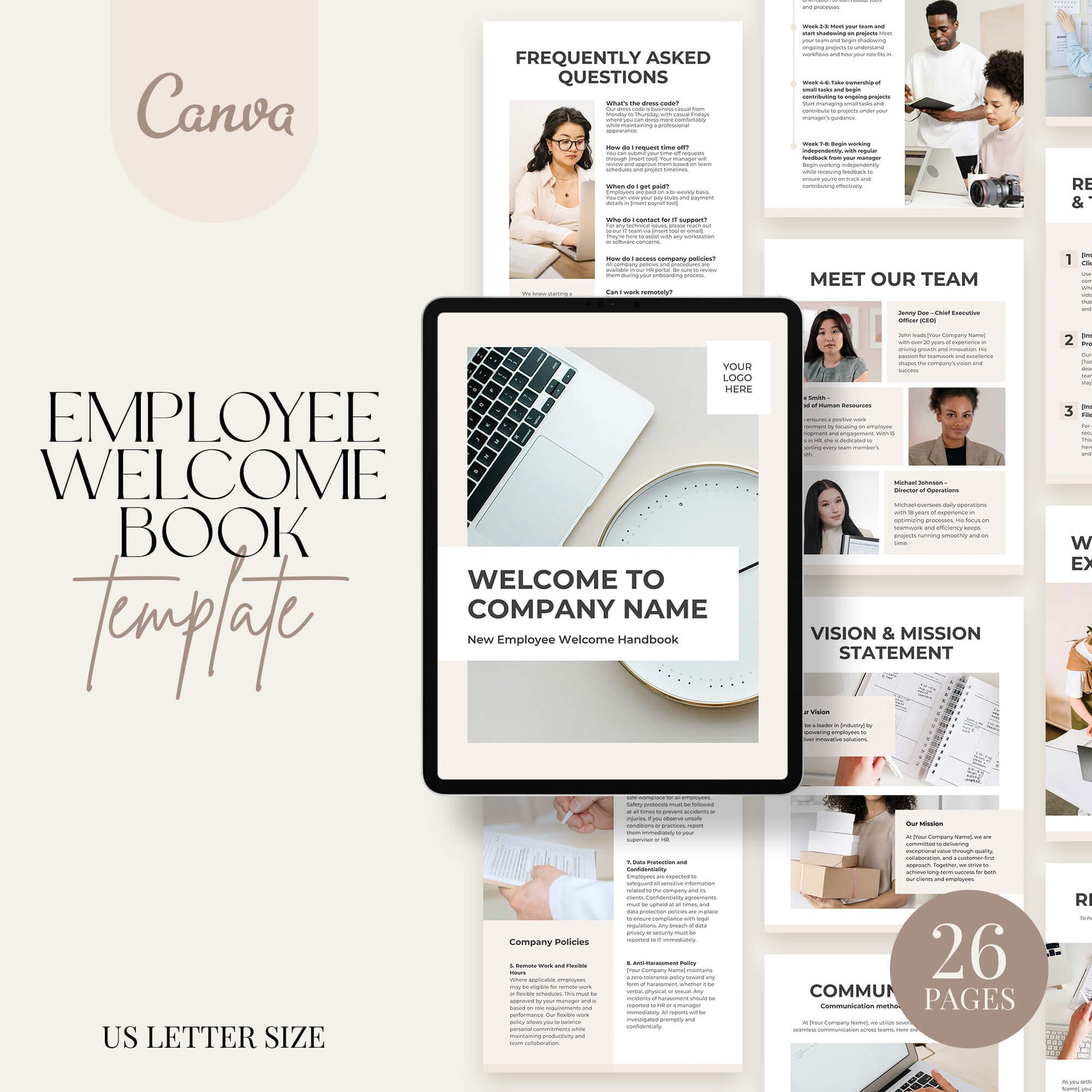Employee Welcome Books - PLR Bundle