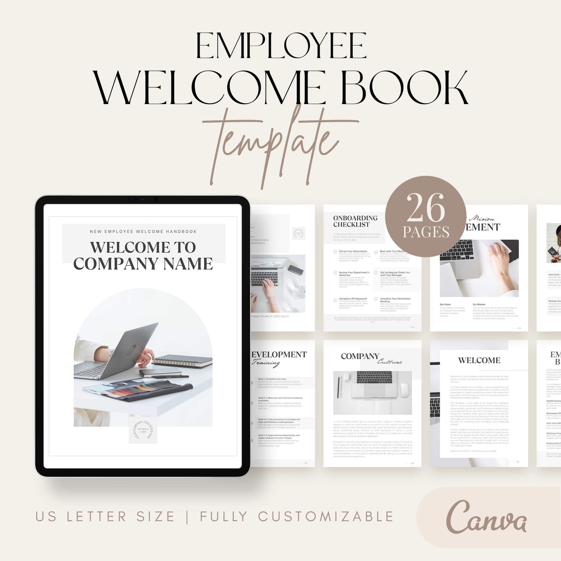 Employee Welcome Books - PLR Bundle