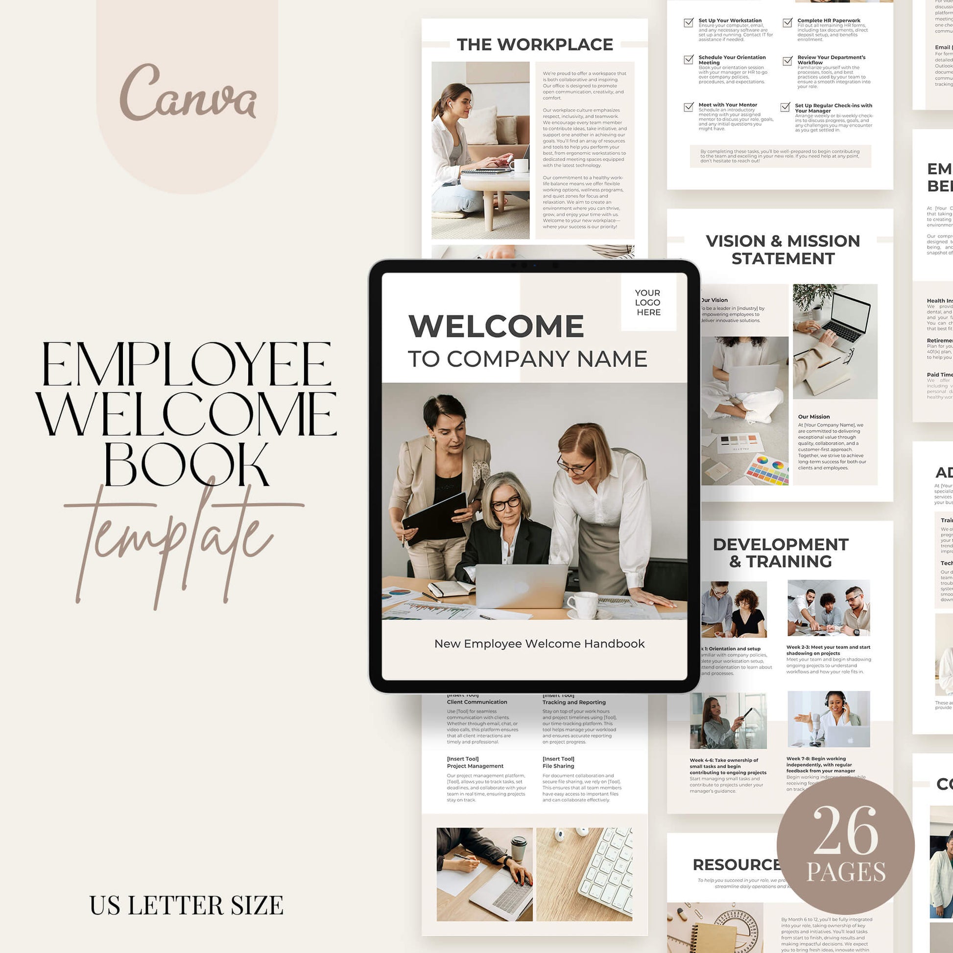 Employee Welcome Books - PLR Bundle