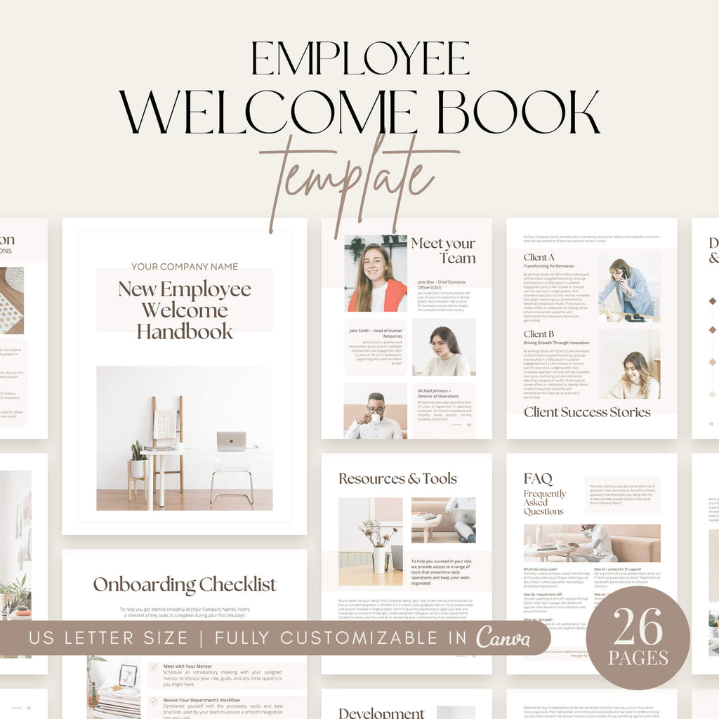 Employee Welcome Books - PLR Bundle