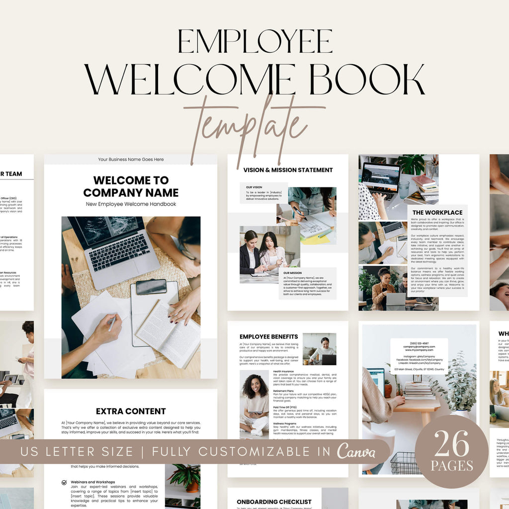 Employee Welcome Books - PLR Bundle