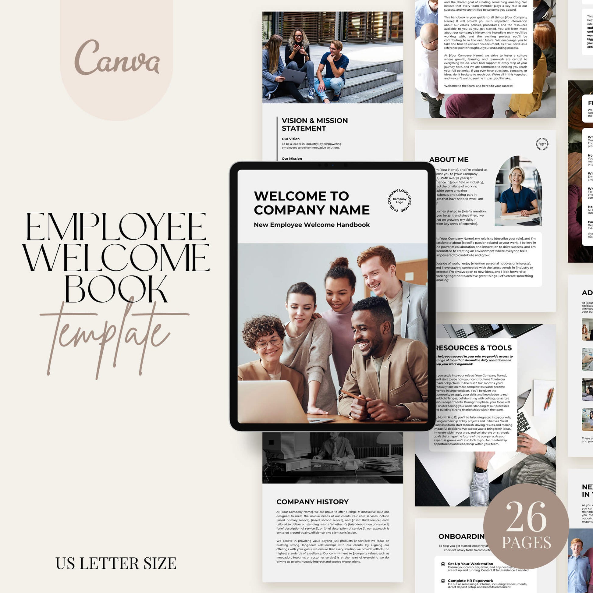 Employee Welcome Books - PLR Bundle