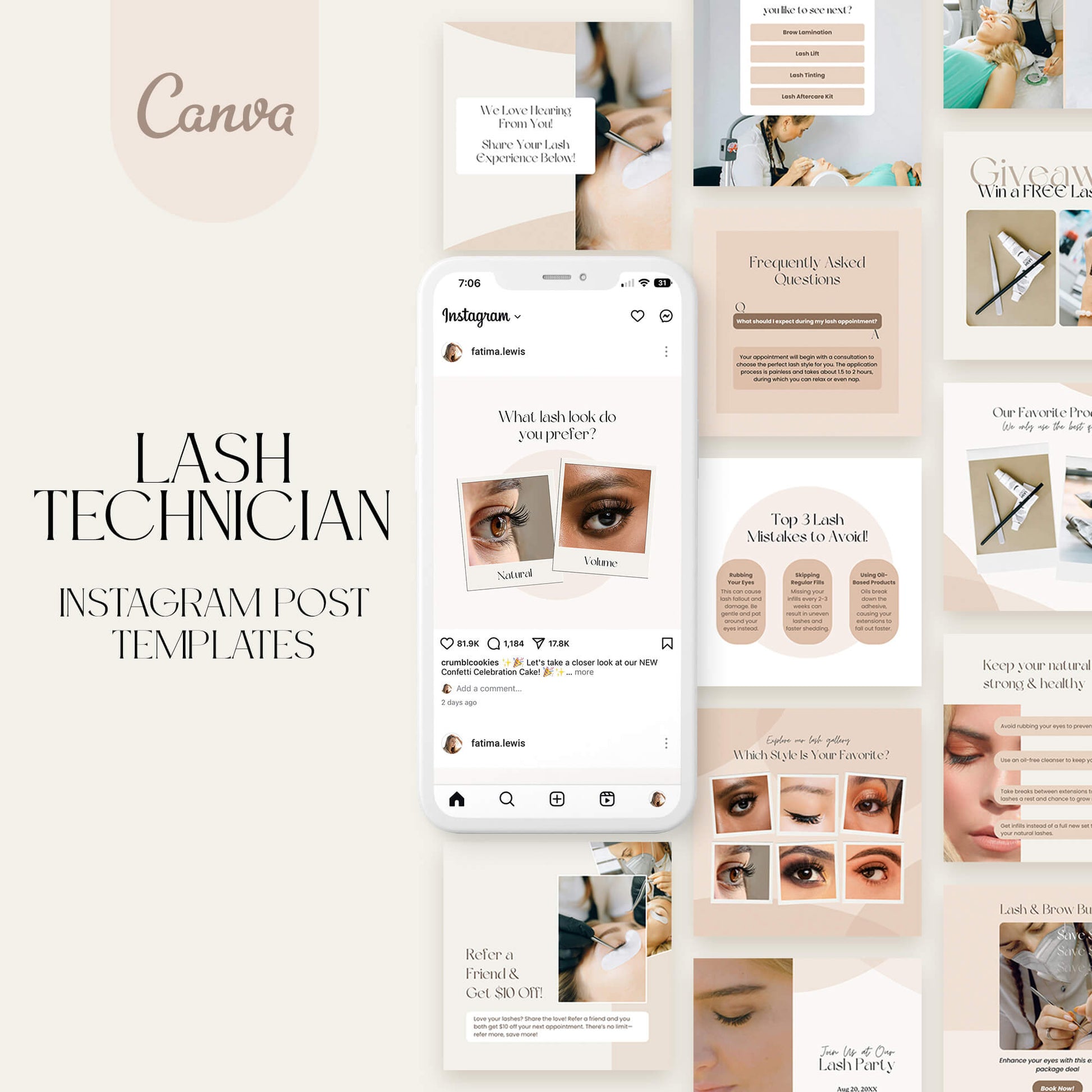 Instagram Posts for Service Businesses - PLR Bundle