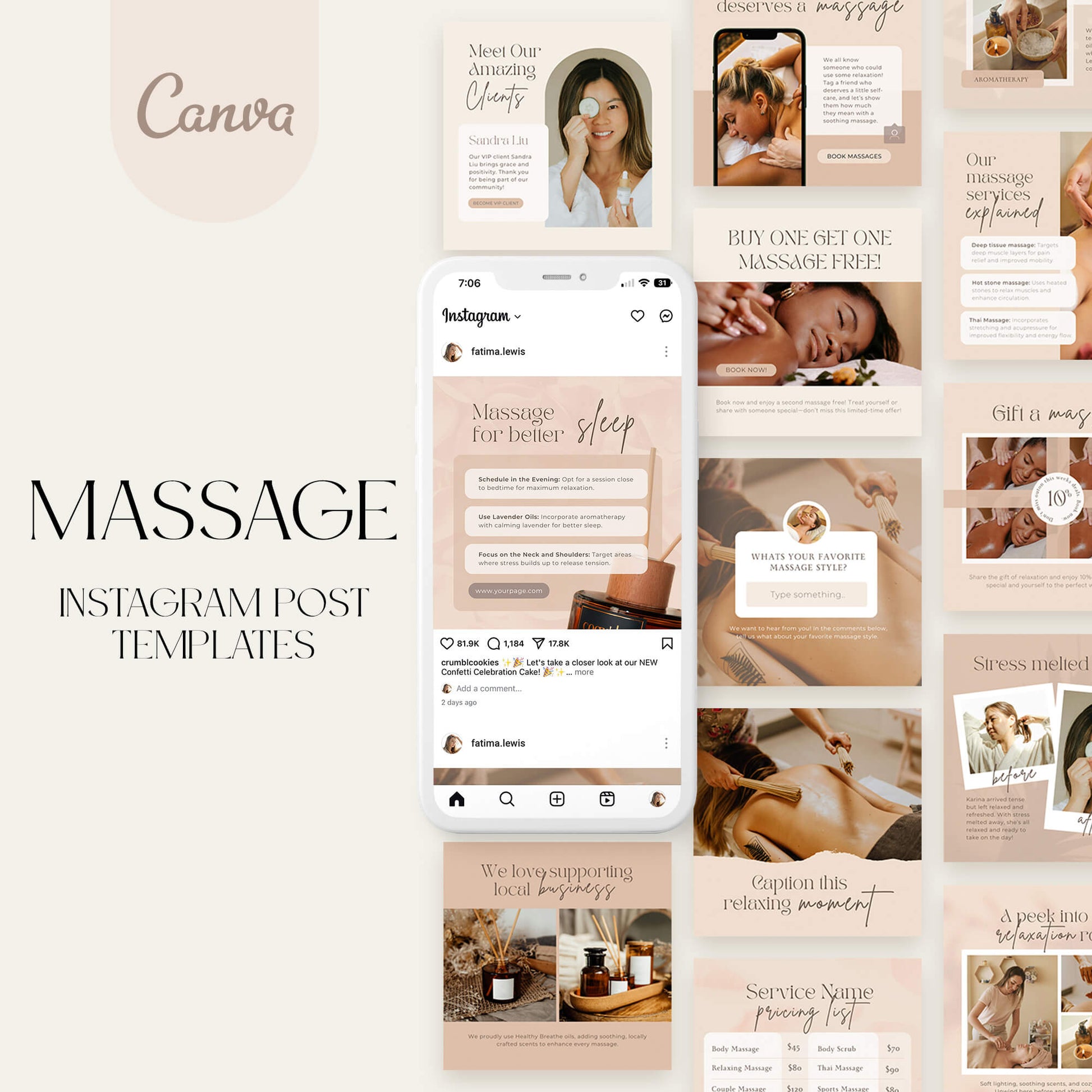 Instagram Posts for Service Businesses - PLR Bundle