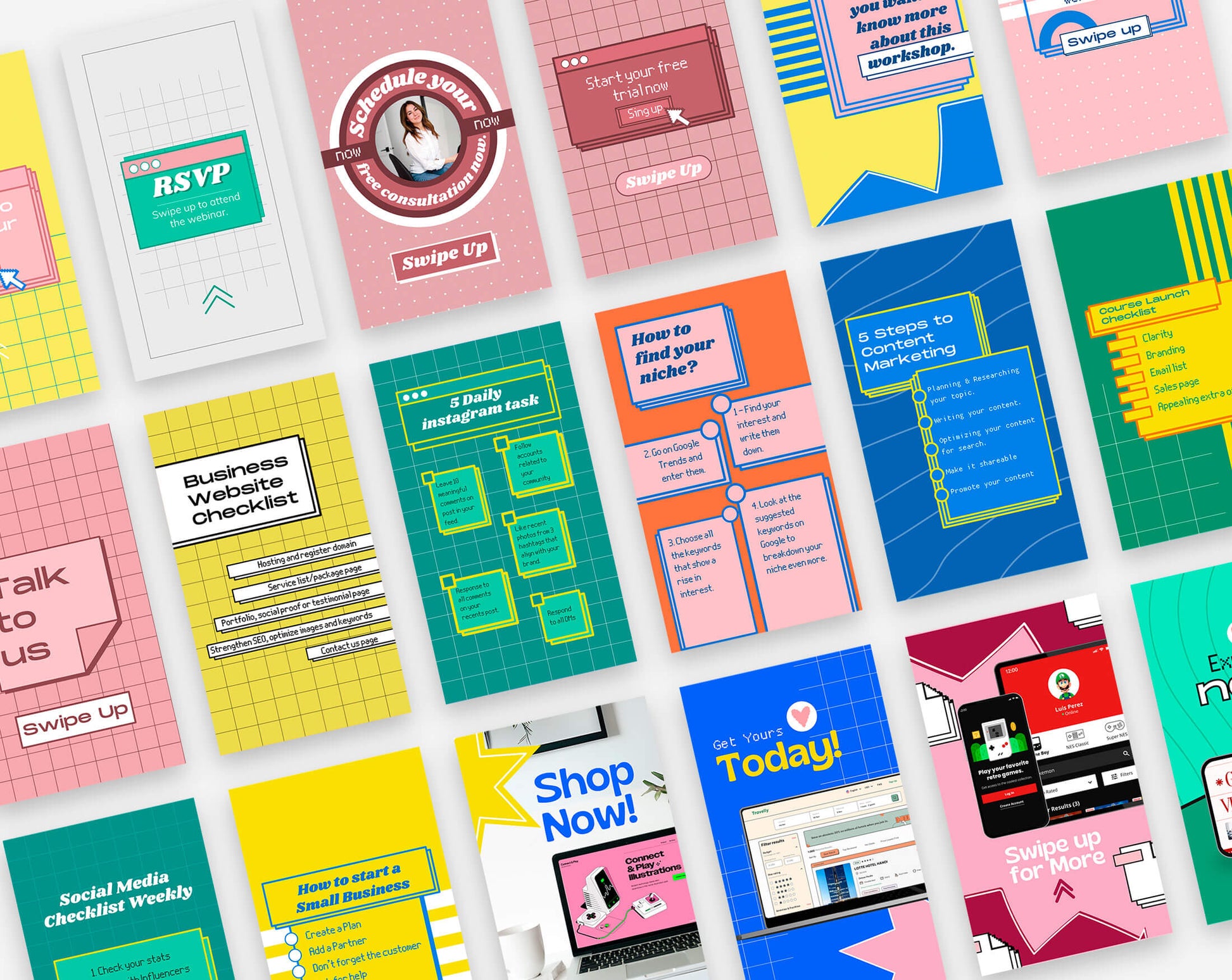 Retro Social Media - PLR Bundle
