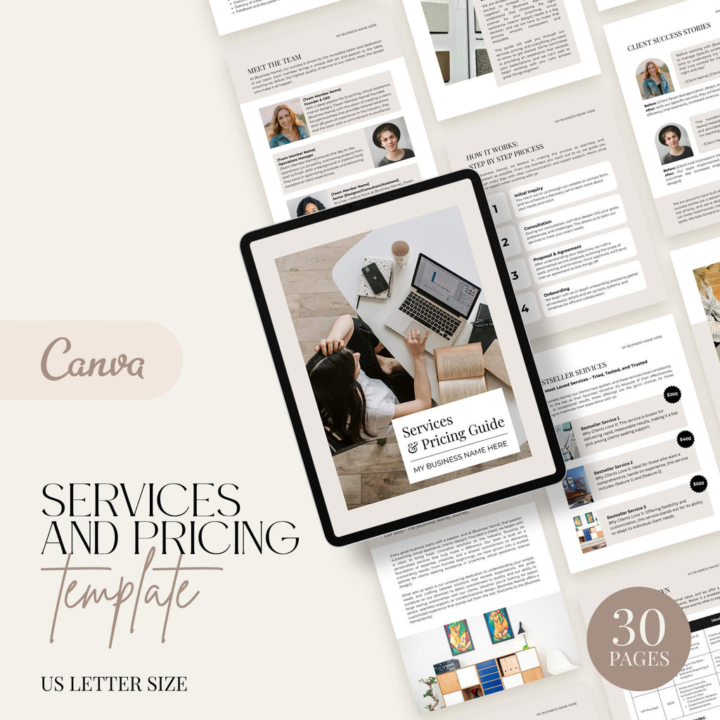 Services and Pricing - PLR Bundle