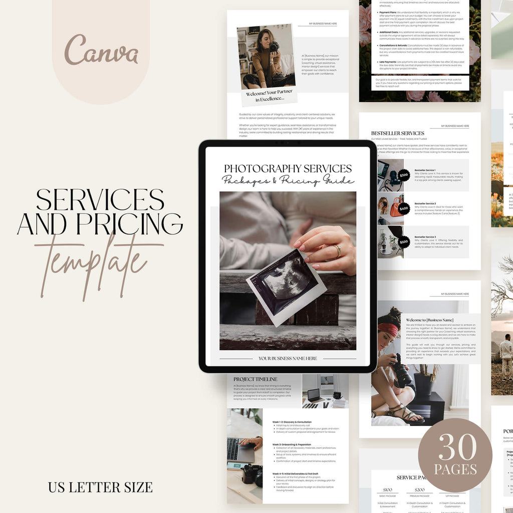 Services and Pricing - PLR Bundle