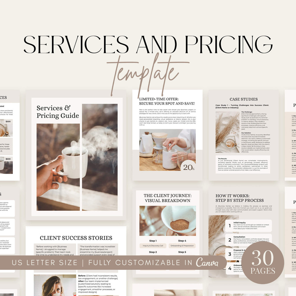 Services and Pricing - PLR Bundle