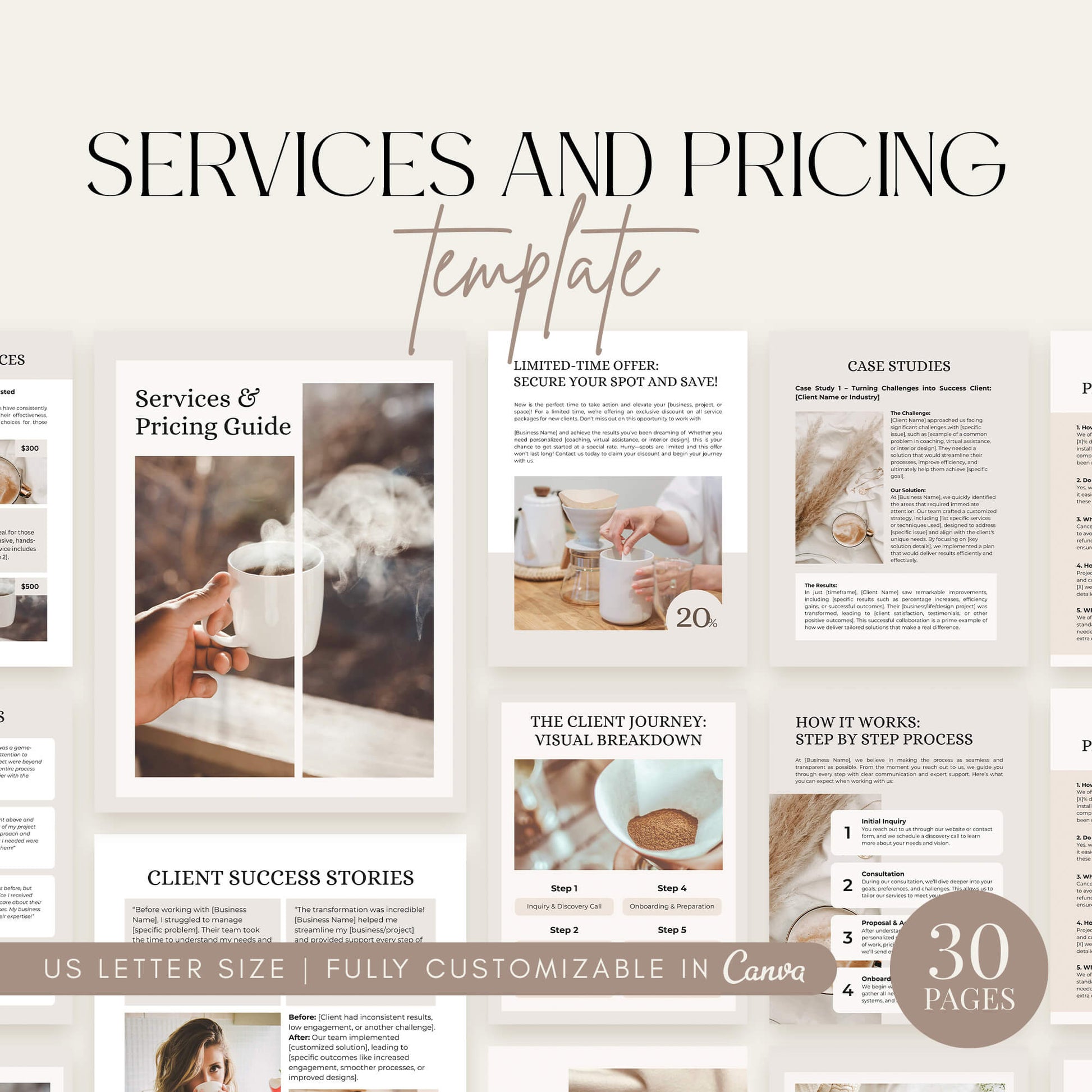 Services and Pricing - PLR Bundle