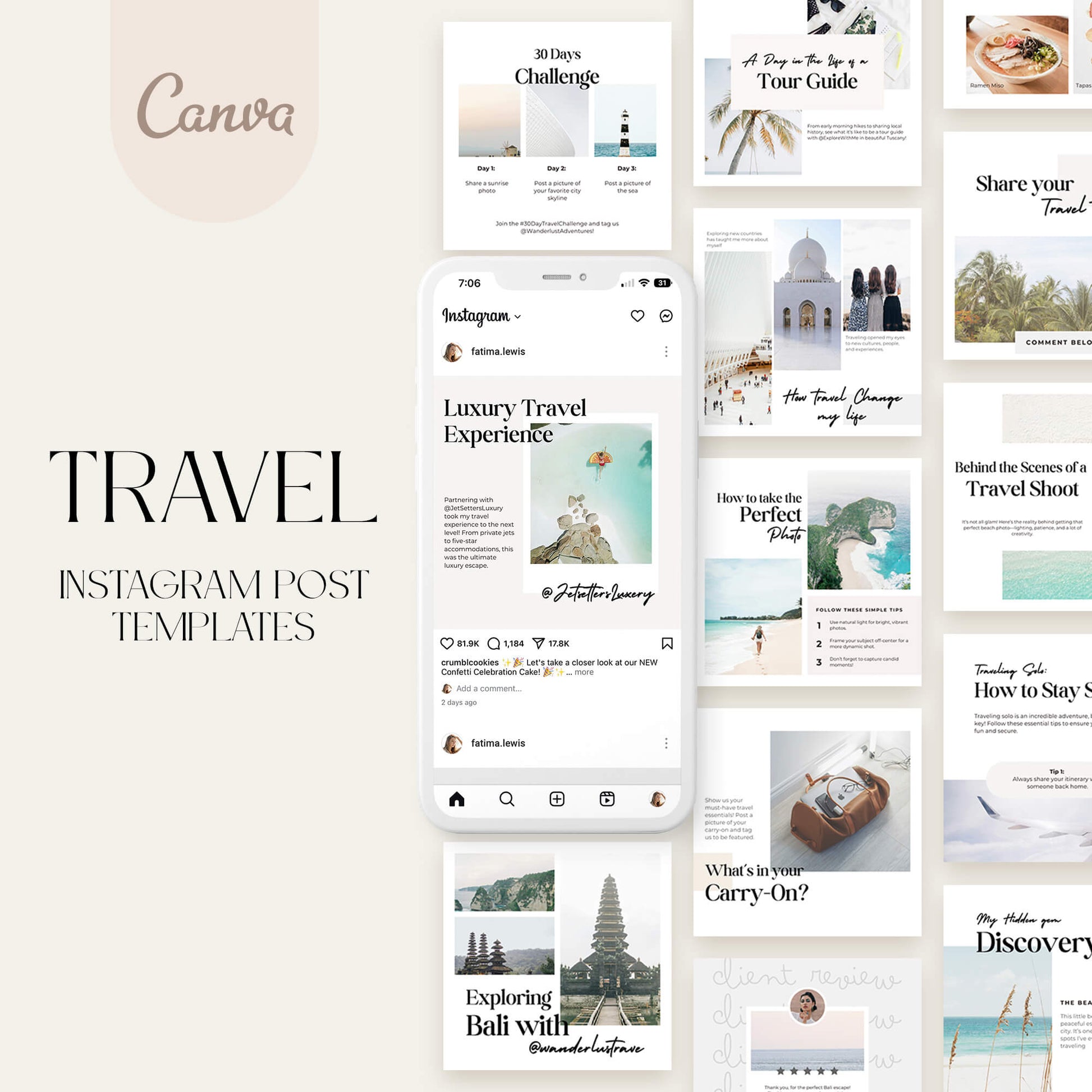 Instagram Posts for Service Businesses - PLR Bundle