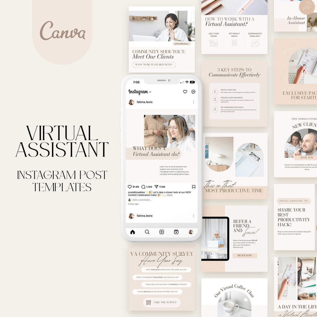 Instagram Posts for Service Businesses - PLR Bundle